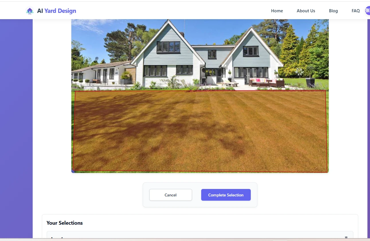 Select and Customize Areas