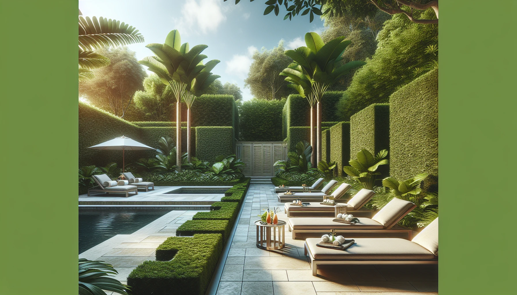 Private Sunbathing Area
