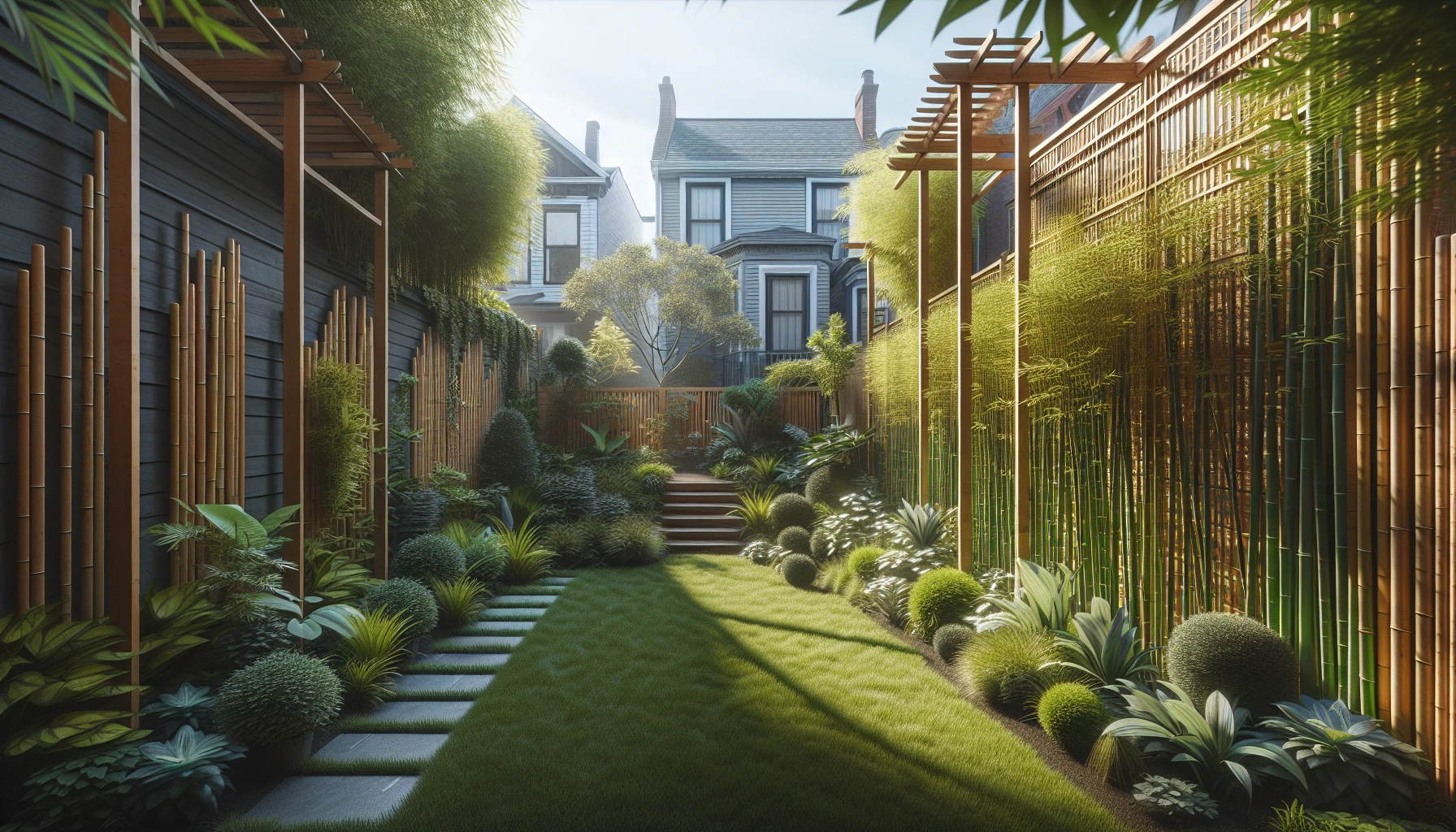 Narrow Backyards landscaping ideas-Ceiling Effect Elimination