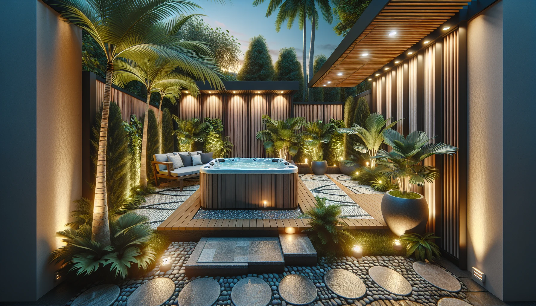 Private Hot Tub Sanctuary