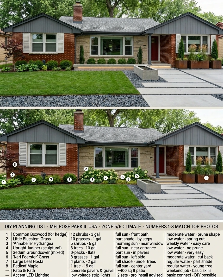 How to Use AI for Landscape Design - Best quality 3 part design sheet